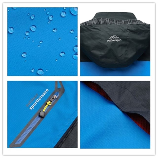 Men’s Waterproof and Windproof Hiking Jacket